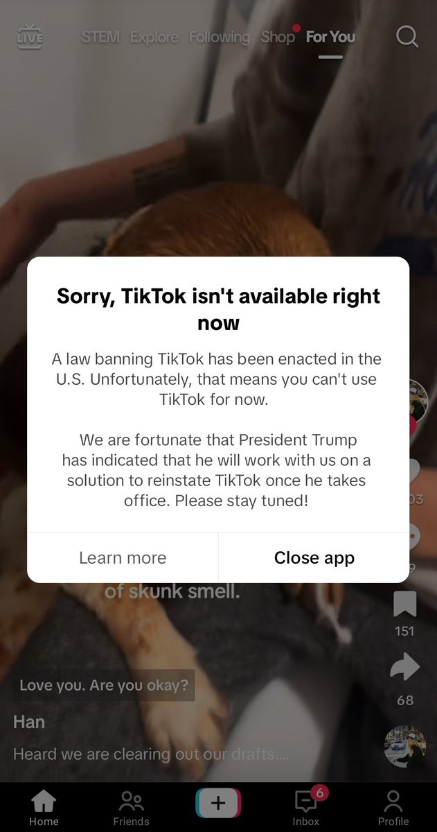 Well I guess I'm coming back here for now.. 

Peep the "love you, are you okay?".
No, I'm not 😭