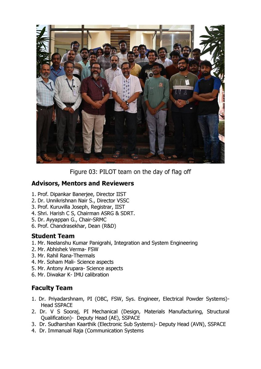 IIST_Trivandrum's tweet photo. Another Successful Space Mission from IIST
Launch of PILOT-G2 (GRACE) Payload in POEM-4- PSLV C60-SpaDex Mission
#SPADExMission #IIST #specemission #PSLVC60 #payload #pilotg2 #iistprogrammes #iistachievements https://t.co/O9A7koZqJF