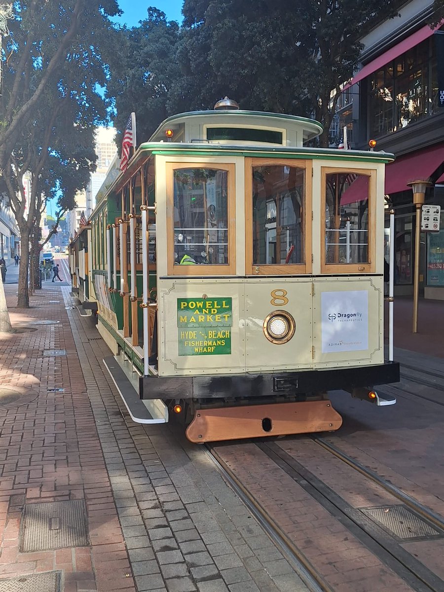 Steep streets of #SanFrancisco are like the entrepreneur's journey: full of uphill climbs, unexpected turns, and rewarding views at the top. No exception during #JPM2025, every climb leads to a breathtaking view. 🚋✨ #Entrepreneurship #GoodVibes <a href="/MaaT_Pharma/">MaaT Pharma</a>