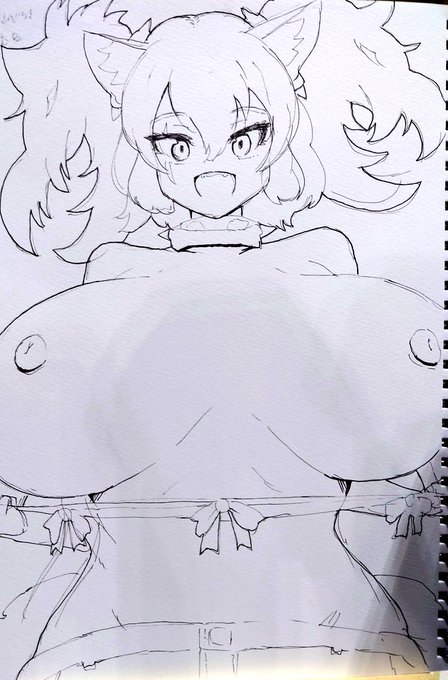 出来た、ケルベロスちゃんの色紙が 