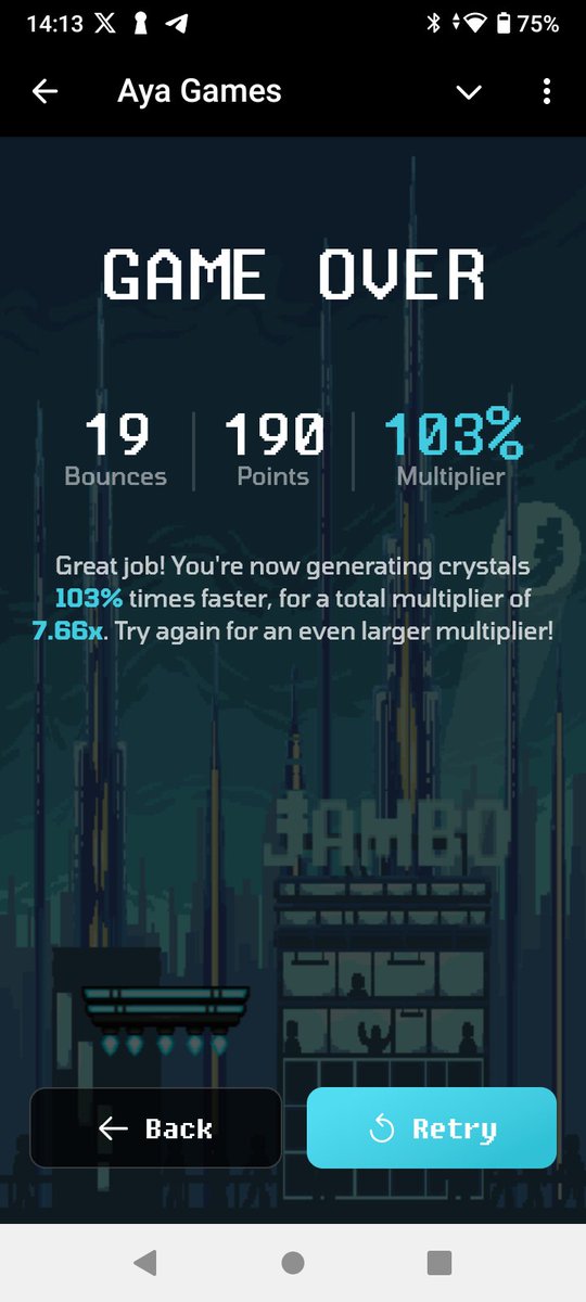 atomguin's tweet photo. Play Jambo egg bounce on Aya wallet on telegram,it was super easy and also fun play to earn game! Play now @theayawallet and @JamboTechnology 
' https://t.co/rmwDYVHWtD