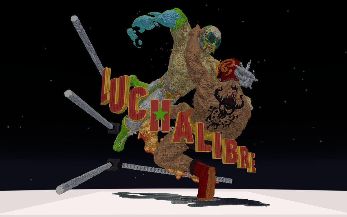 The Battle!!🤼🇲🇽

Build on <a href="/KiboSculptures/">Kibo</a>