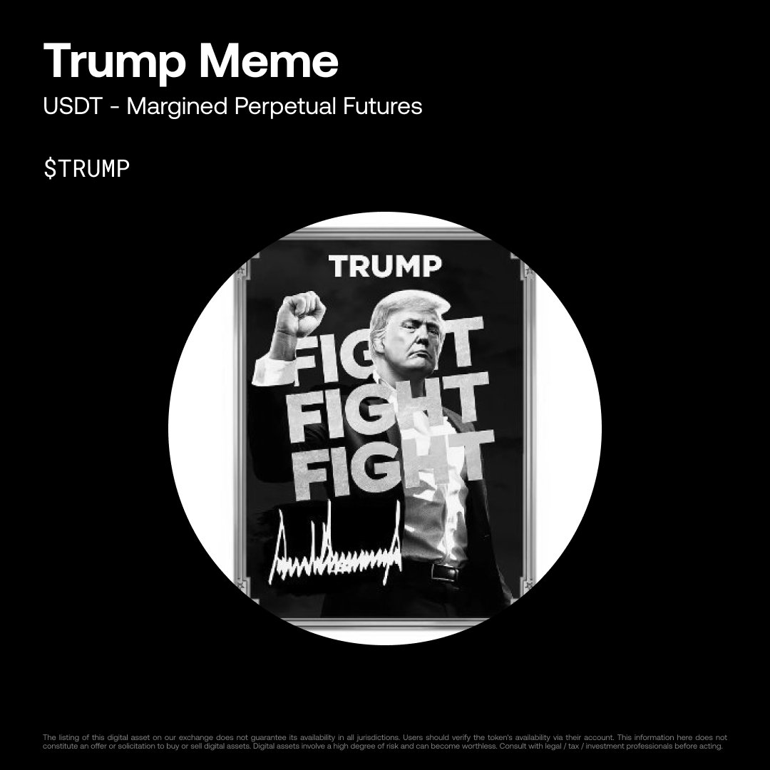 🚨 New Futures Alert $TRUMP/USDT @GetTrumpMemes Perpetual Futures trading  Perpetual Futures trading is LIVE on #OKX! Trade now:  https://t.co/WwjL9dNHdw