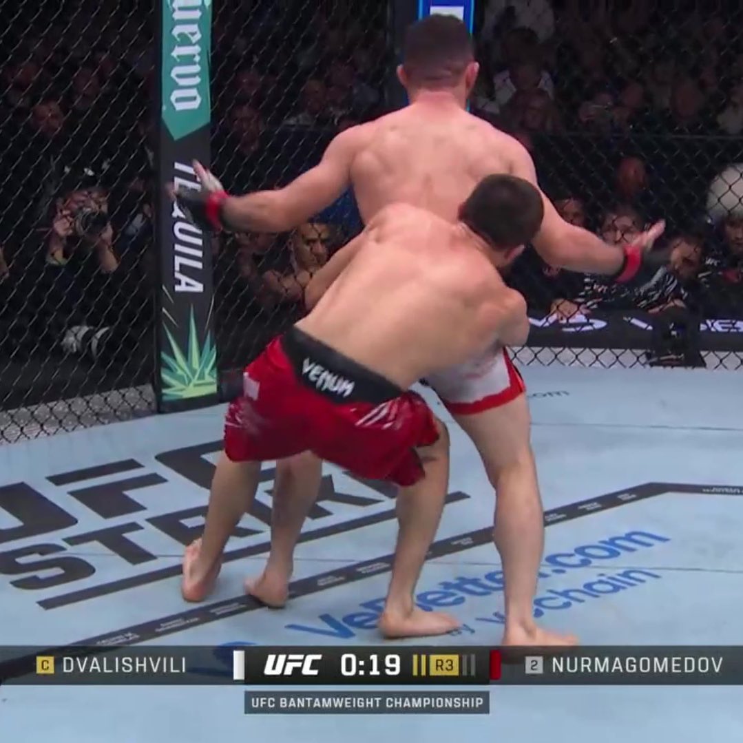 mma_orbit's tweet image. Taunting a Nurmagomedov for not being able to get a takedown is insane 😂

Merab Dvalishvili is one of a kind. 👏 #UFC311