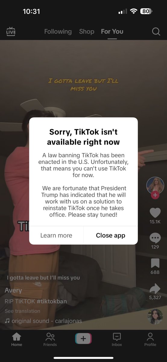 bigboydj20's tweet photo. It’s gone!!! 😭😭😭😭😭 @tiktok_us https://t.co/JsYwE6OZbh