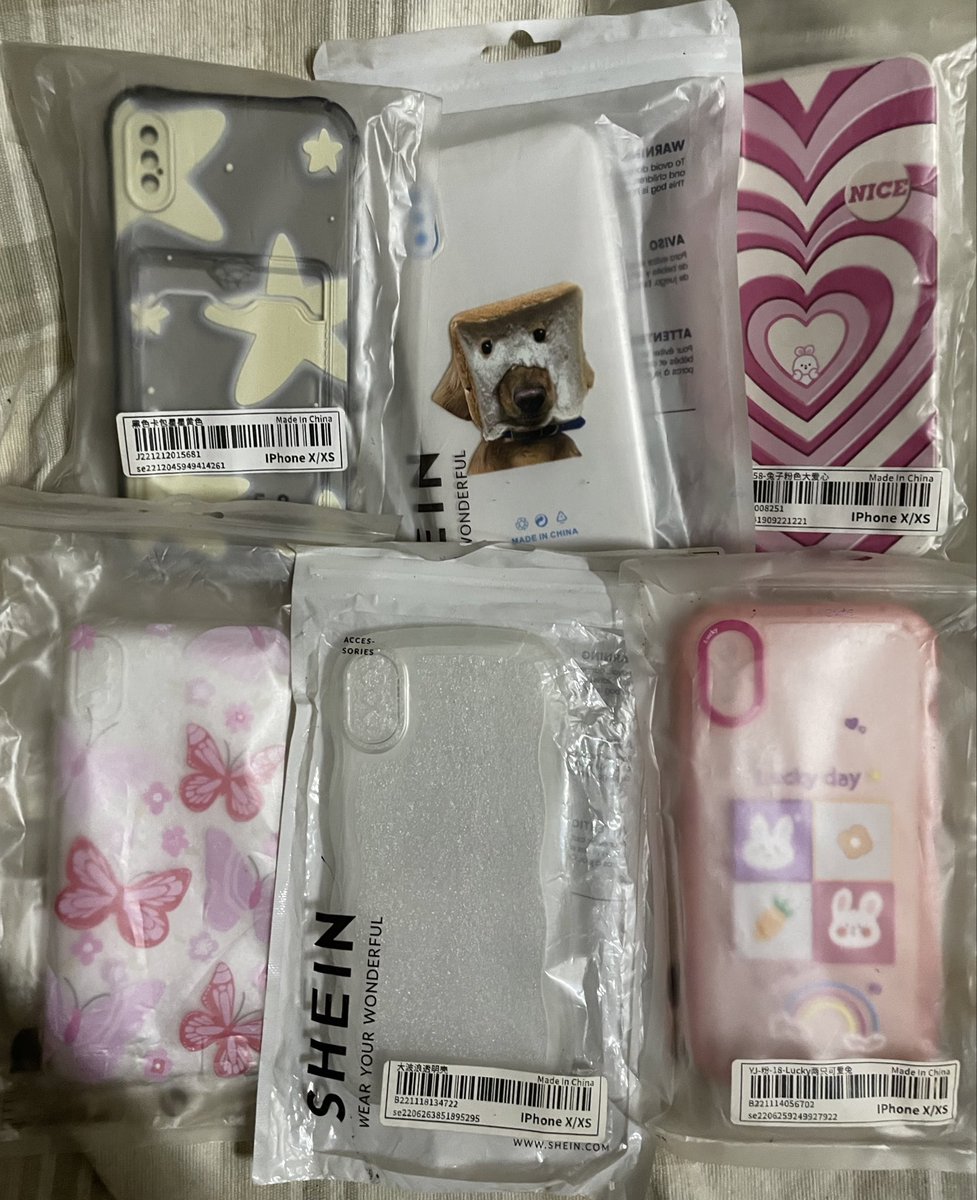 226cart's tweet photo. 🐈‍⬛ wts lfb ph 

iphone x case set for ₱200 + sf

never been opened/used
bought from shein
bought them for 50-80 ea 

mop: gcash maya spp
mod: direct jnt

dm / reply to claim! :] https://t.co/OmwpEBSxKT