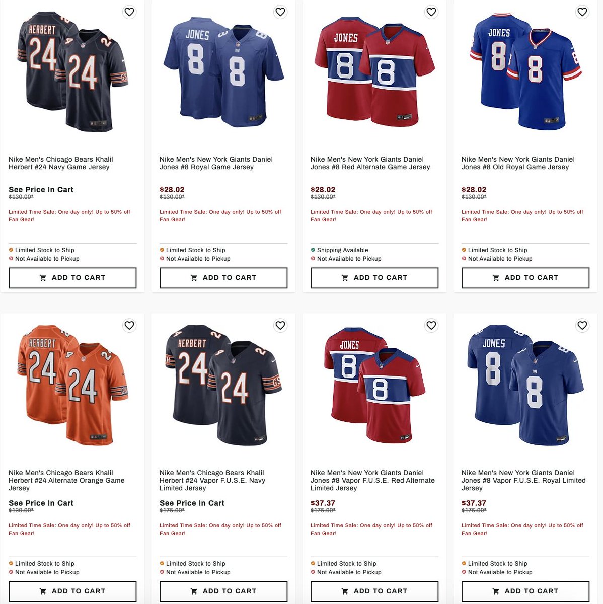 SOLELINKS's tweet image. Ad: Nike NFL Jerseys on sale starting at $27.17

SHOP =&amp;gt; bit.ly/3wIOX7o