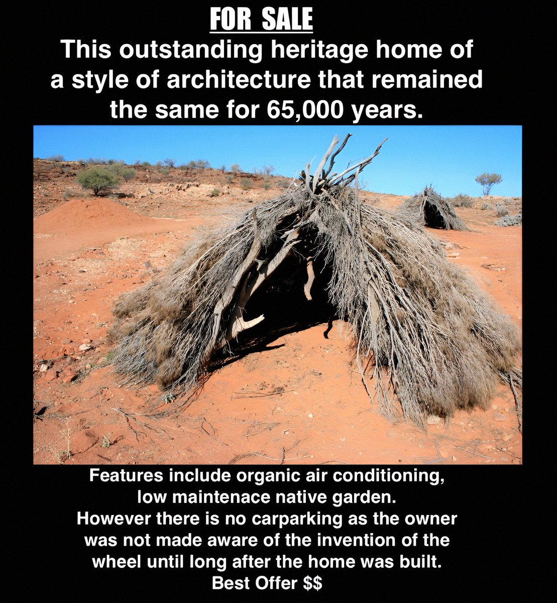 MrsS2023's tweet image. A rich tapestry of lies.  I look forward to the chapter about floating in on a log from Papua New Guinea, 15,000 years ago. 

Ant the chapter about inventing a pointed stick. 

The #Aboriginal Industry in Australia is a Fraud. 

#AuditNow