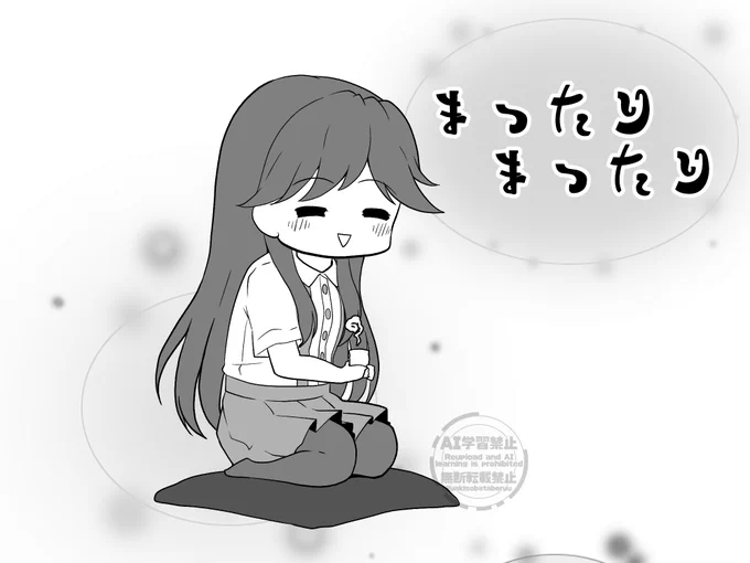 演習で見かけた荒潮
#艦これ 