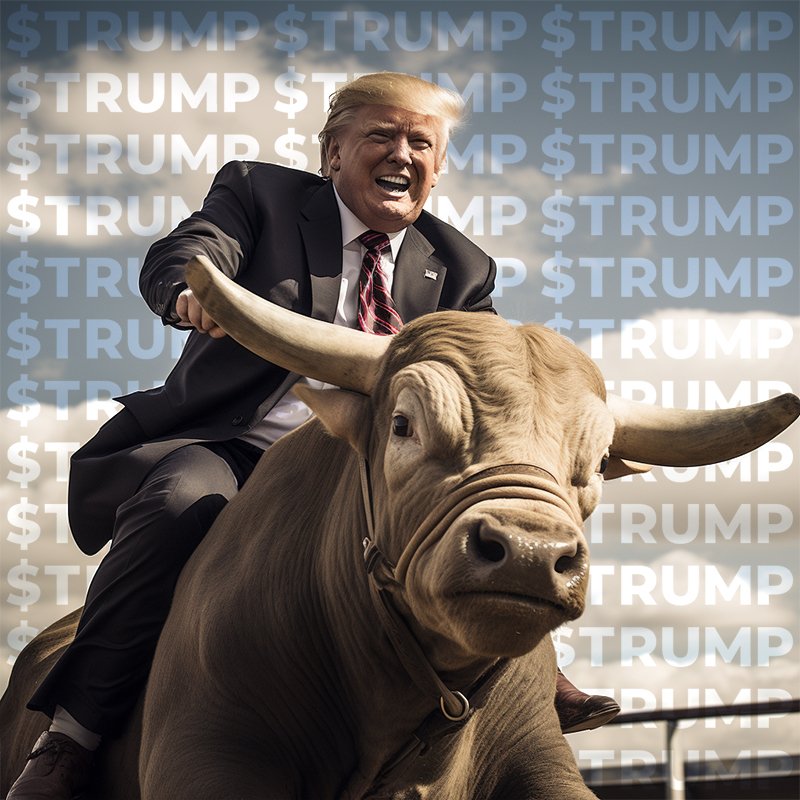 It's time to launch $TRUMP token on SOLANA ! 🚀

Token Ticker: $TRUMP

100,000,000 will be AIRDROPPED among people who RT &amp; drop $SOL wallets below 👇

Snapshot in 60 minutes get ready 🔔