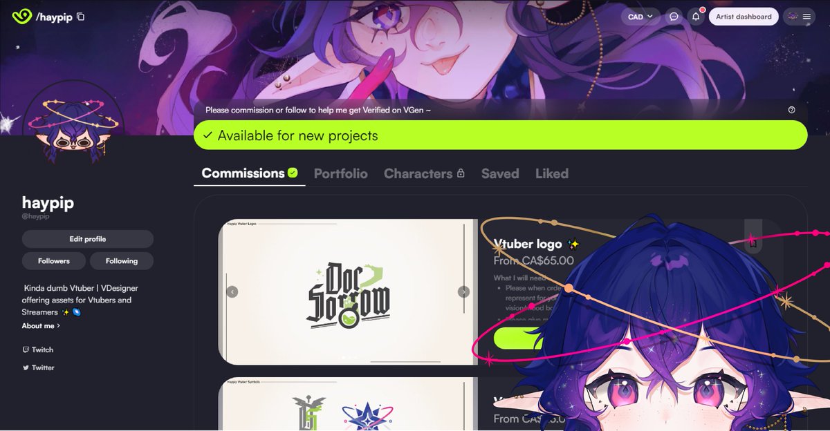 HaypipVT's tweet image. ✨IT'S HERE! ✨
I have a #Vgen now! I'm excited to provide all your graphic needs for you vtuber/streamer journey! Want to work together? Fill out a form now! I can't wait to work with you! 😈✨ #VGenComm
vgen.co/haypip