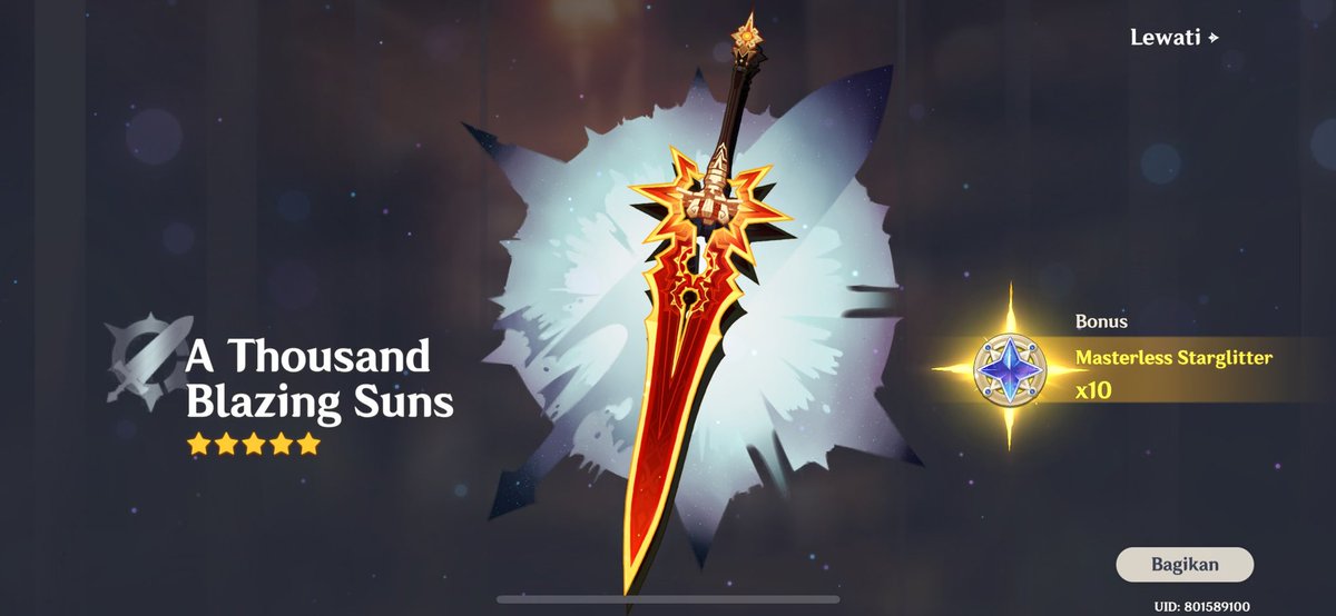 reinandarea's tweet image. barusan gacha 
klo gak dapet, yaudah lah ya
malah dapet 😭