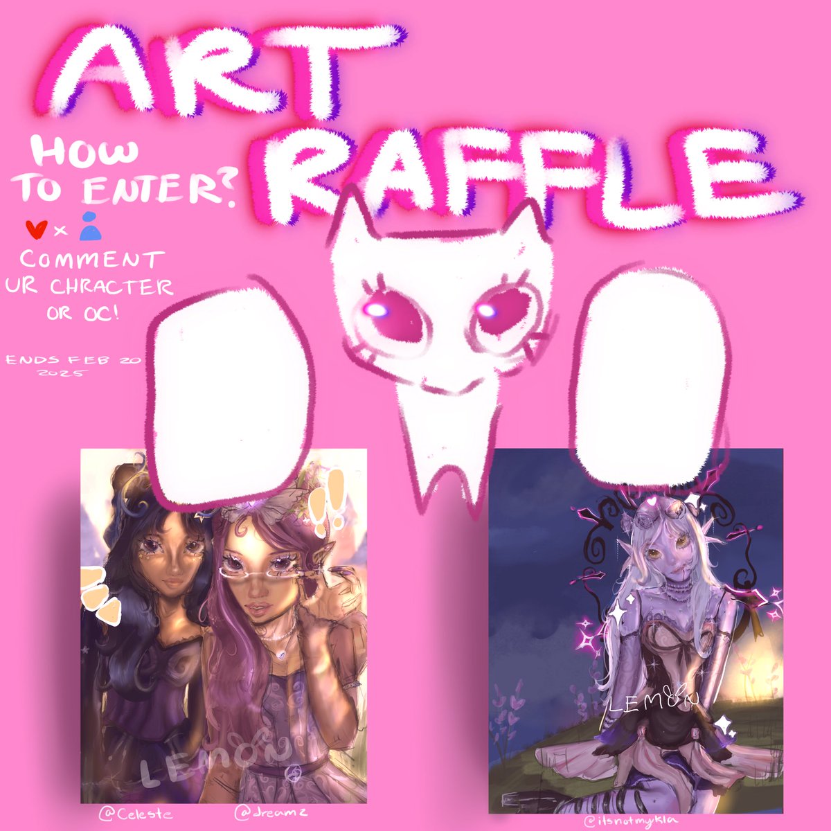 Lemon 🙊| Art Raffle (still open)📍 tweet media