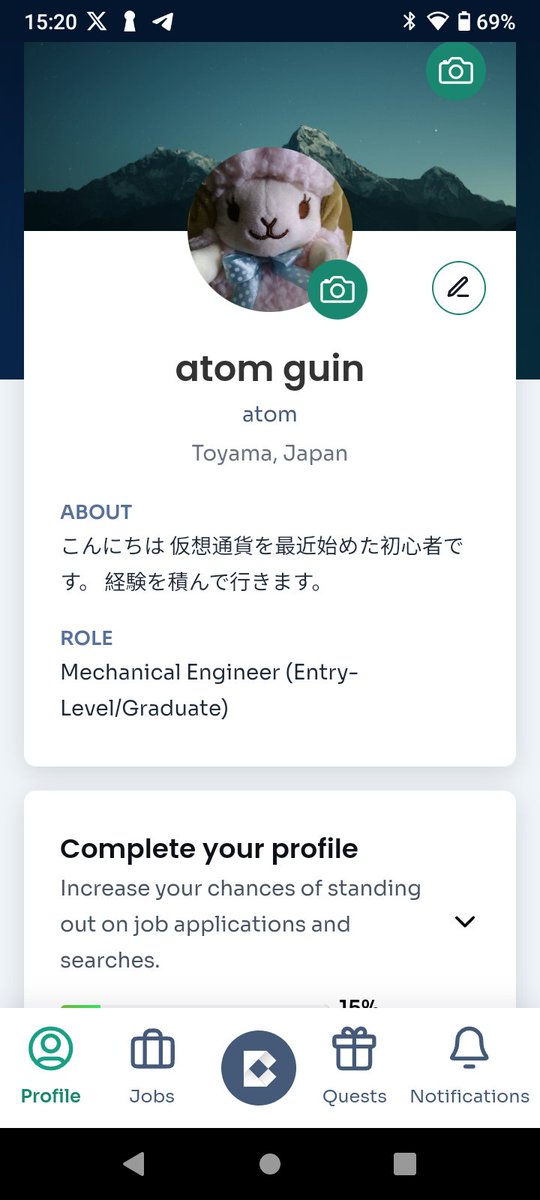atomguin's tweet photo. Bondex✕Jambo app I'm looking forward to get new jobs on Bondex app @bondexapp @JamboTechnology https://t.co/QAAdfeUIY0