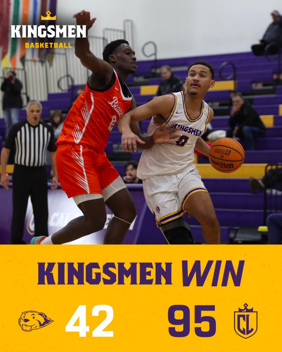 CLUmBasketball's tweet photo. The Kingsmen take down Caltech!!

#OwnTheThrone https://t.co/5VKYKLqzQi