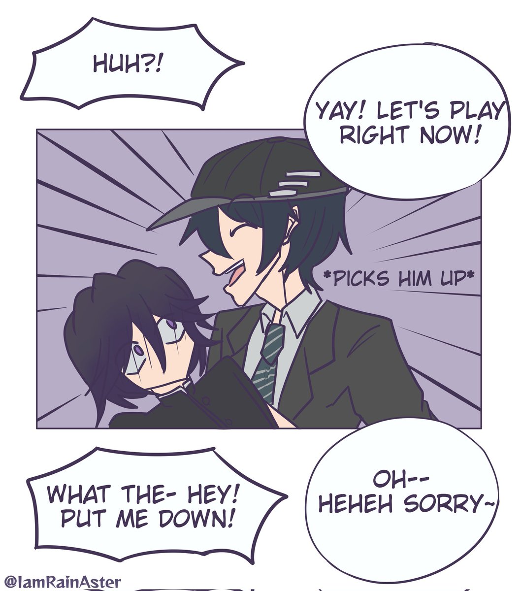 Rain_Ast's tweet image. Let&apos;s Play! Part 1
#pregameshuichi #pregamekokichi  #Saiouma #danganronpafanart #Danganronpav3 #ShuichiSaihara #KokichiOuma
#art #ArtistOnTwitter