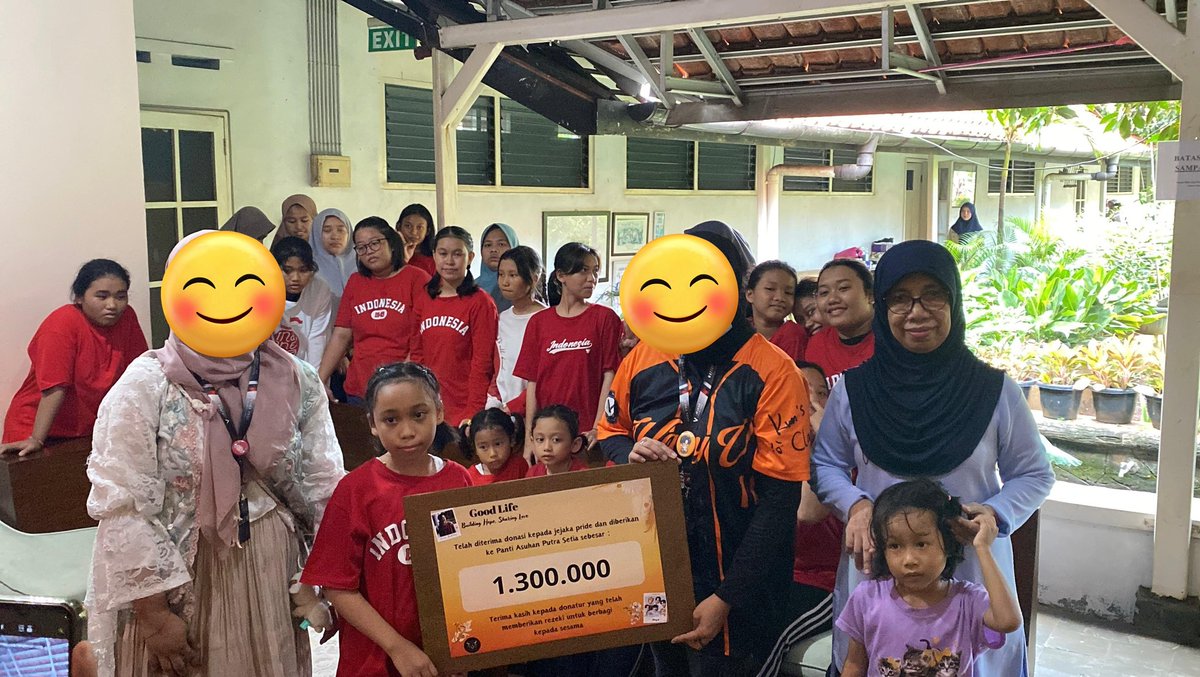 jejakapride's tweet photo. Telah diserahkan donasi ke Panti Asuhan Putra Setia sebesar Rp 1.300.000
Kami dari JEJAKA mengucapkan terima kasih banyak kepada donatur yang telah memberikan rezeki untuk berbagi kepada sesama.
#goodlifewithwayv #jejakaevent #jejakapride #kunbirthday https://t.co/to4YCqp6rL