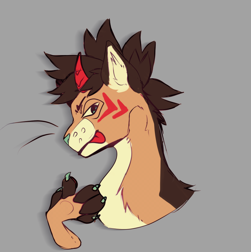 Kasocake's tweet photo. small new character sketch https://t.co/3s4oqfNHbZ