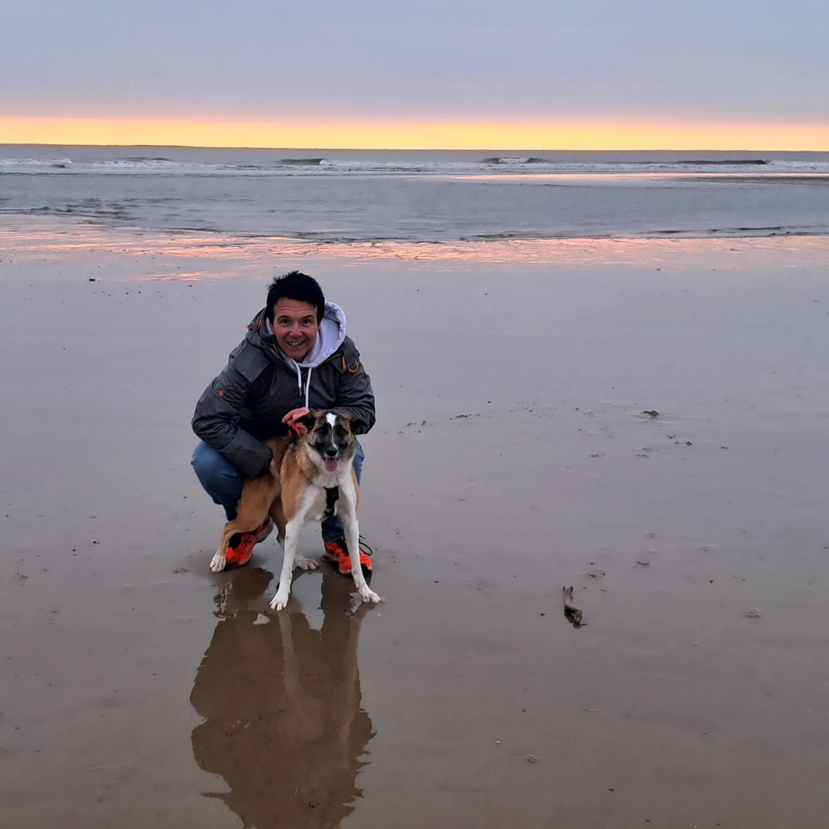 paulsanders1977's tweet photo. saturday afternoon blow on the beach with my favourites ❤️

foto credit: Anna Sanders

#ogmore #ogmorebysea #beach #winterwalks #Wales #southwalescoast #southwales #family #bordercollie https://t.co/grijFHJSxk