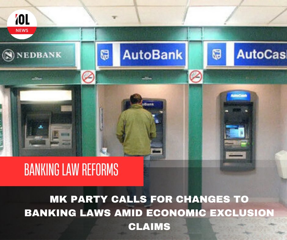 IOL's tweet photo. The uMkhonto weSizwe party led by former president Jacob Zuma wants banking laws in South Africa have to be amended, in line with the recommendation of the Zondo Commission.
#news #politics #mkparty #bankinglaws #southafrica #amended
Read on
https://t.co/MLuGVqTgo3 https://t.co/qHMxKVWcnv