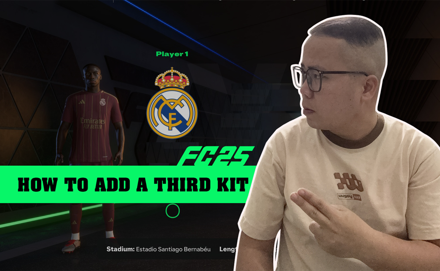 toanhuynhfifa's tweet photo. FC 25 | HOW TO ADD A THIRD KIT
https://t.co/SGEqnWhHIm
#fc25 #eafc25gameplay #eafcgameplay #facemaking #facemods #fifamod #fc25tutorial #facemods #CustomKits #tutorial #eafc25 #gamer #easportsfcgameplay #eafcgameplay #football #newgameplay #customkits https://t.co/0tel5yAr31