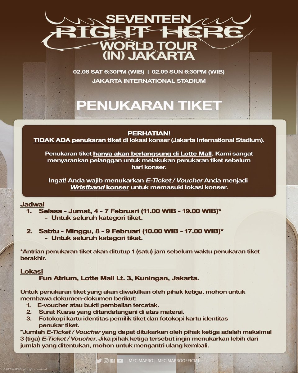 corivory's tweet photo. Guys, aku open jasa tukar tiket fisik Seventeen RH Jakarta semisal ada yang butuh yaa. 

Nanti kasihinnya bisa disesuaikan mau dimana. Hari-H juga bisa, aku nonton juga di day 1 🥳

Bisa pc aku kalau berkenan, thank you! 🩷

#SVT_RIGHT_HERE_IN_JAKARTA https://t.co/aArEobkL3l