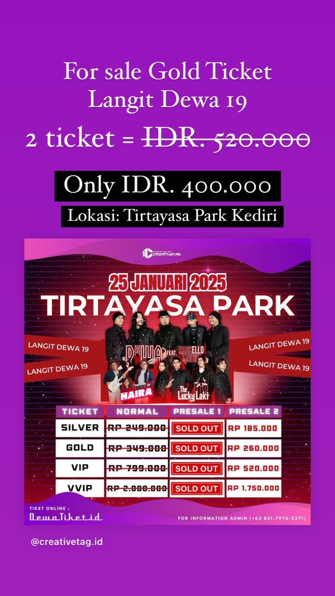 TegarRukmana's tweet photo. Jual rugi sekali https://t.co/LzSQcPqVPT
