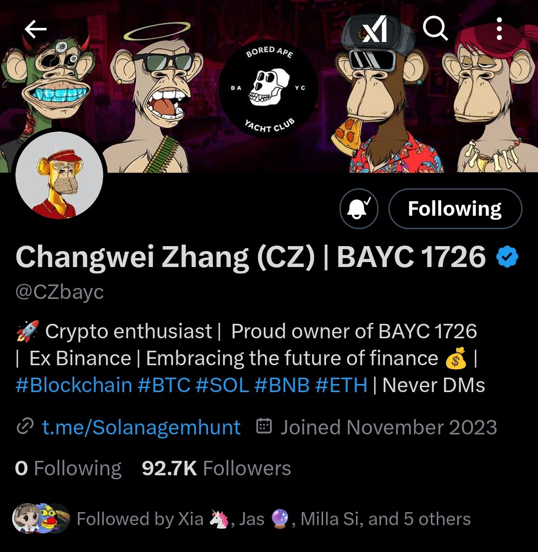 seifukuart's tweet photo. @CZbayc Done ✅ https://t.co/CvbAg719Dr