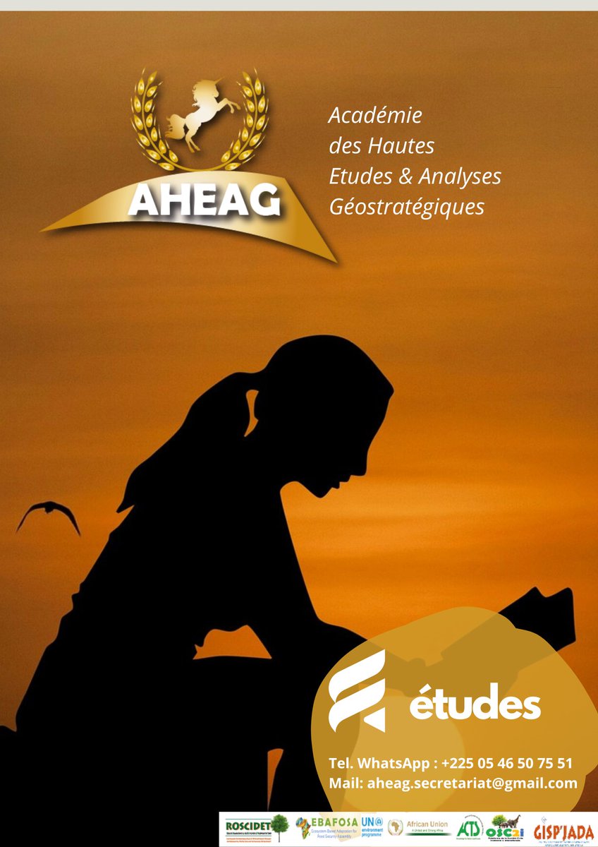 Hésitez pas à suivre les activités de Académie des Hautes Etudes et d'Analyses Géostratégiques (AHEAG) et à vous inscrire pour pour suivre nos formations. Contactez-nous pour plus d'informations.