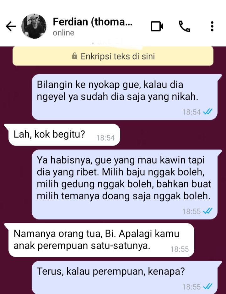 Sebenarnya siapa yang anak siapa yang menantu? 

johnny short au lokal