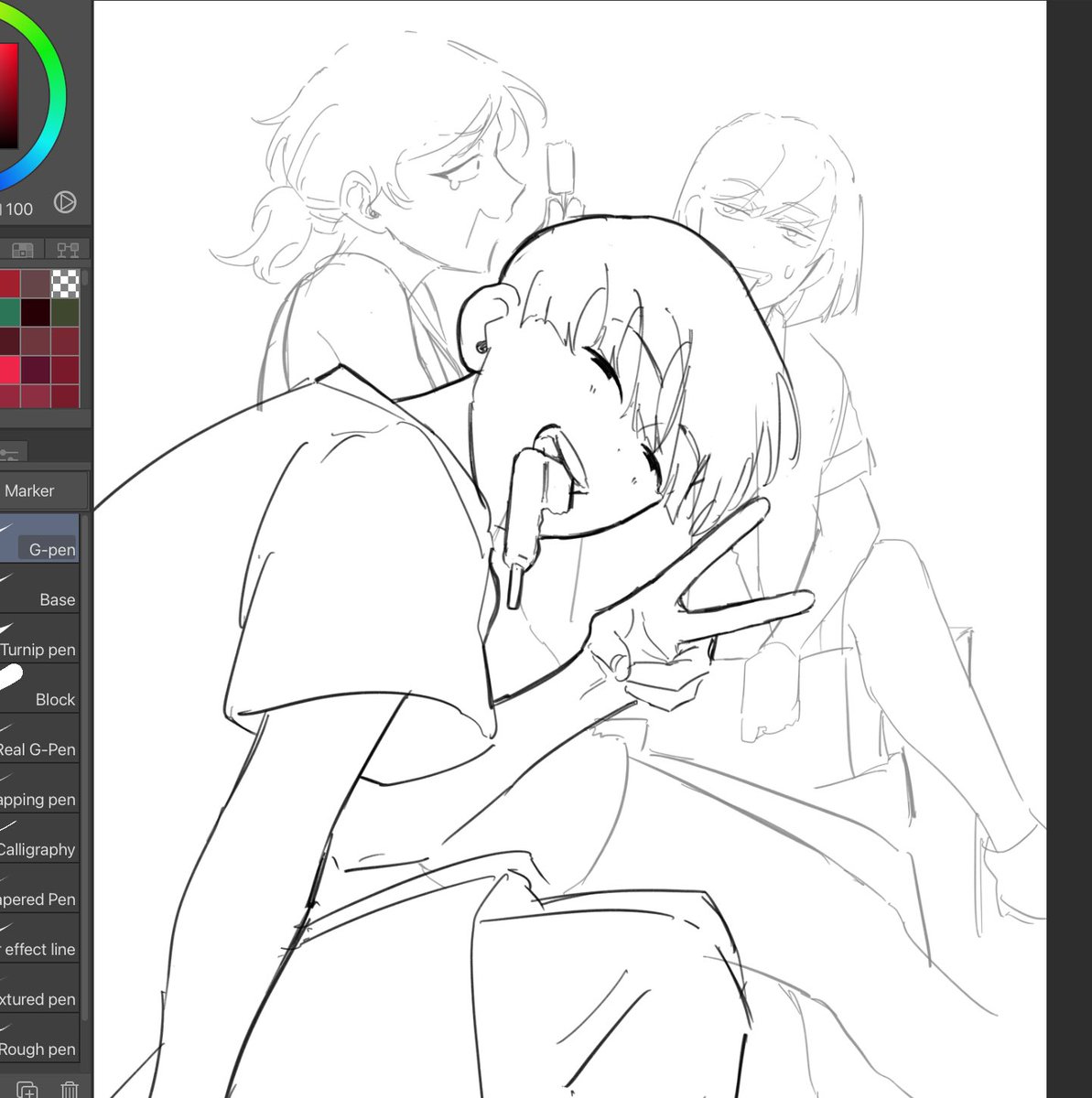 BakedMPotato's tweet image. I realise I’m never going to finish this but anyway #justiceforacorn