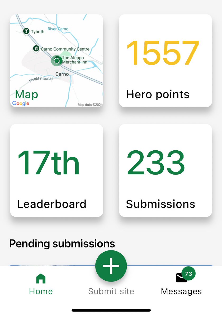 Go Land Heroes! .. we’ve had 80 empty property submissions already this weekend. That’s over 20,000 points which are then redeemed for rewards or given to charity .. do you know of an empty property .. download the app and get snapping!