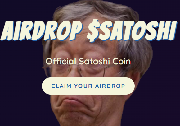 TheWolfDenNFT's tweet photo. $SOL 🪂 $SATOSHI Your SATOSHI Airdrop Awaits!

🔗 Check eligibility and claim your tokens here: https://t.co/X4tU5ZfDX0 

$PENGU $BONK $WIF $GIGA $POPCAT $PNUT $MEW $GOAT $BOME $TRUMP $DONALD $ELON $SATOSHI $SOLANA $STRUMP $JINPING $CZ $MUSK https://t.co/QNJbQa4fTd