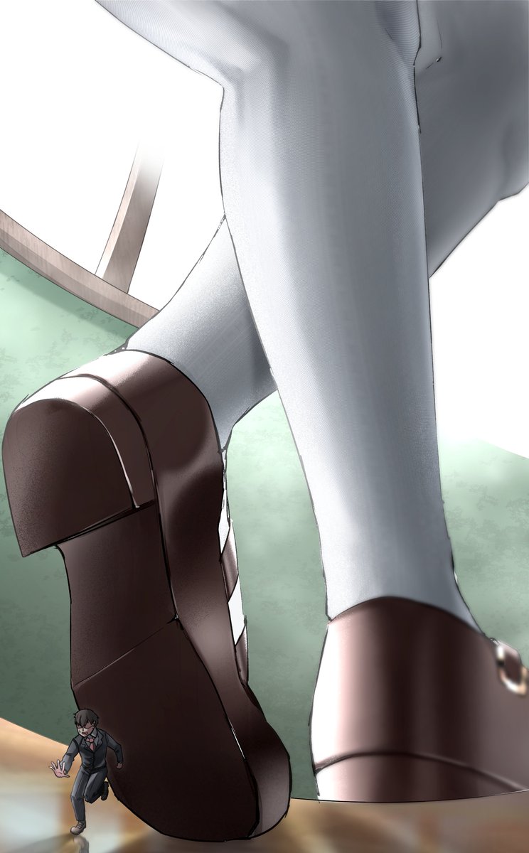 「そんな大きさで逃げられると思ってます～?」 