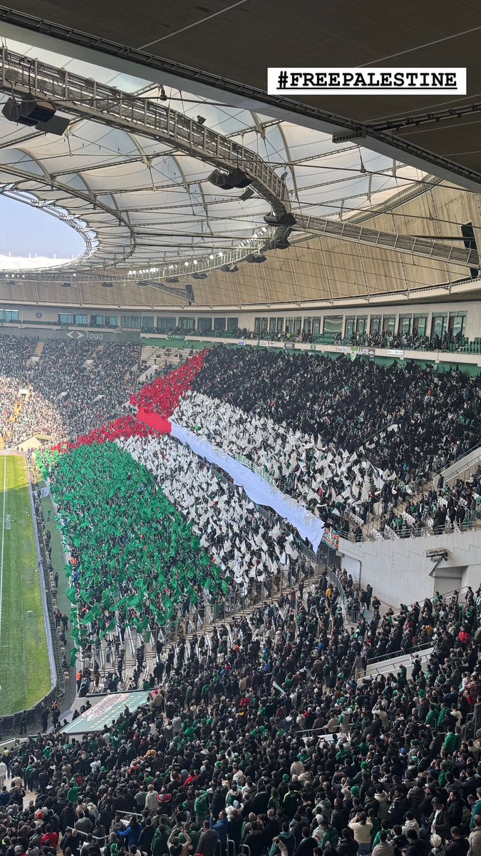 Tebrikler. Muhteşem Bursaspor taraftarı