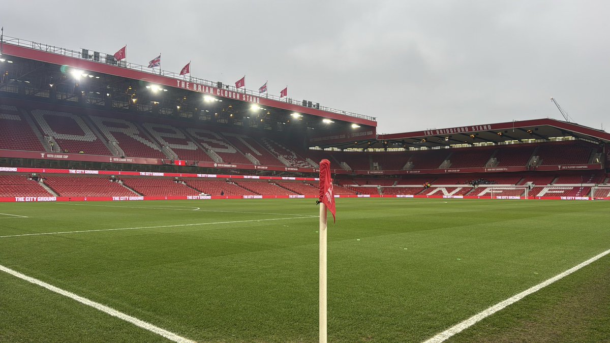 Jed Burbidge (@jedburbs) on Twitter photo The pitch is now prepped and ready for <a href="/SouthamptonFC/">Southampton FC</a> at the City Ground. This is the last of this recent busy schedule meaning we can begin some repair works between now and Brighton to get the pitch back to its best again🌳 The pitch is now prepped and ready for <a href="/SouthamptonFC/">Southampton FC</a> at the City Ground. This is the last of this recent busy schedule meaning we can begin some repair works between now and Brighton to get the pitch back to its best again🌳
