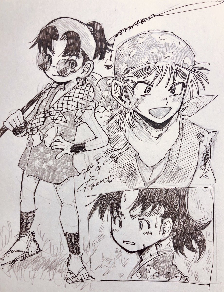 団蔵と清八さん 