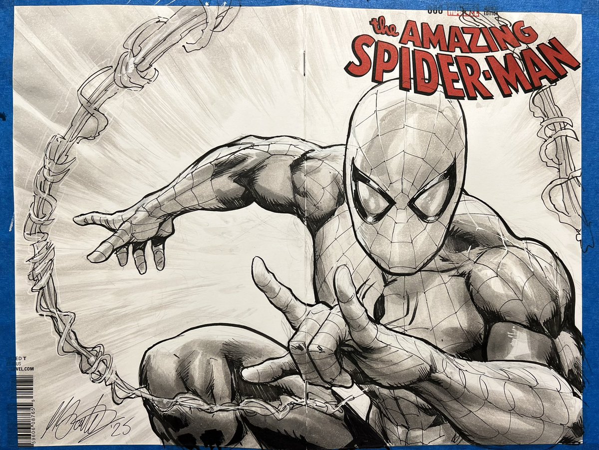 Marco Santucci (@msantucciart) on Twitter photo Live da @umbriacon : Spider-man blank cover commission.
My commission list for <a href="/MegaConOrlando/">MEGACON Orlando</a> is open. For info you can contact <a href="/ScottsComics/">ScottsCollectablesUK</a> at daniel@scottscollectables.co.uk
<a href="/Marvel/">Marvel Entertainment</a> #spiderman #marvel Live da @umbriacon : Spider-man blank cover commission.
My commission list for <a href="/MegaConOrlando/">MEGACON Orlando</a> is open. For info you can contact <a href="/ScottsComics/">ScottsCollectablesUK</a> at daniel@scottscollectables.co.uk
<a href="/Marvel/">Marvel Entertainment</a> #spiderman #marvel