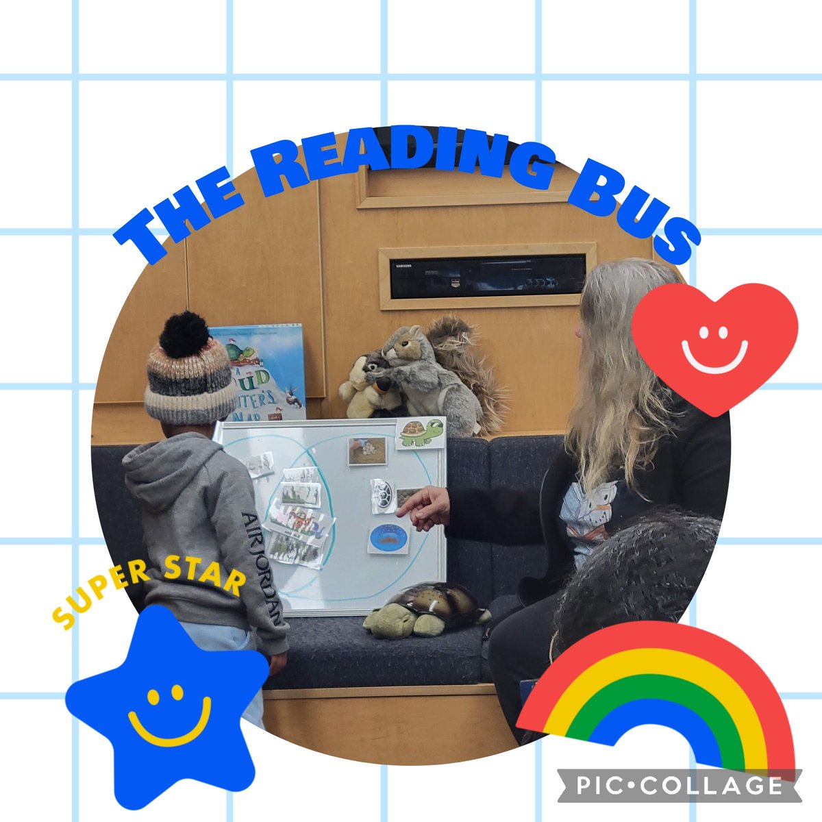 📚 😍 ❄️ Students in Atlantis Apts Headstart were so engaged as they read about a tortoise and a bird with the teacher on the Reading Bus! Then everyone helped make a Venn diagram! Chilly day outside but warm and welcoming inside! #schoolreadiness <a href="/VBFACE1/">VBFACE</a> <a href="/VBTitleI/">Title I VBCPS</a> <a href="/vbschools/">VBSchools</a>