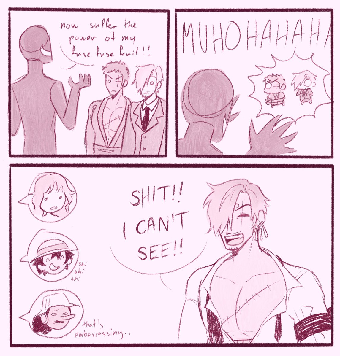 This is so stupid 
#zosan #roronoazoro #sanji #onepiece
