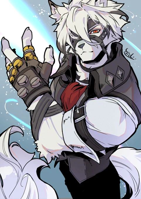 ライカンさん!色々考えてるなというのがよくわかるキャラデザですねこれ!#ゼンゼロ #zzzero 