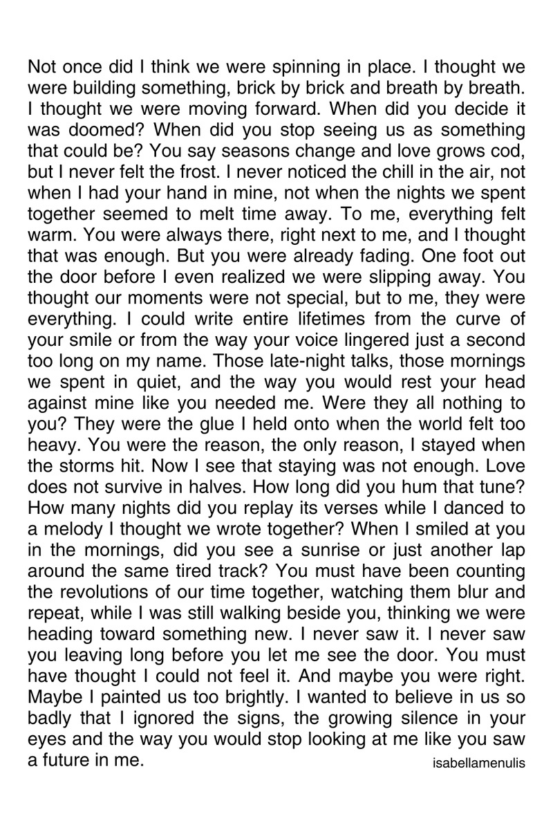 Maybe I painted us too brightly.