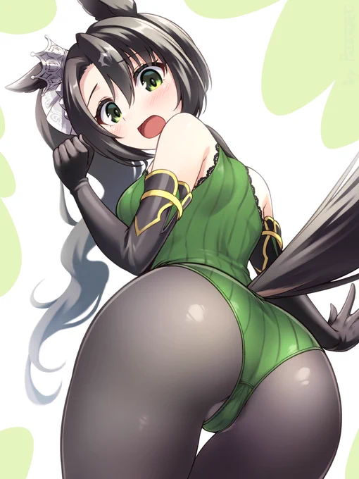 #雑に勝負服をミホノブルボン化するビーム 