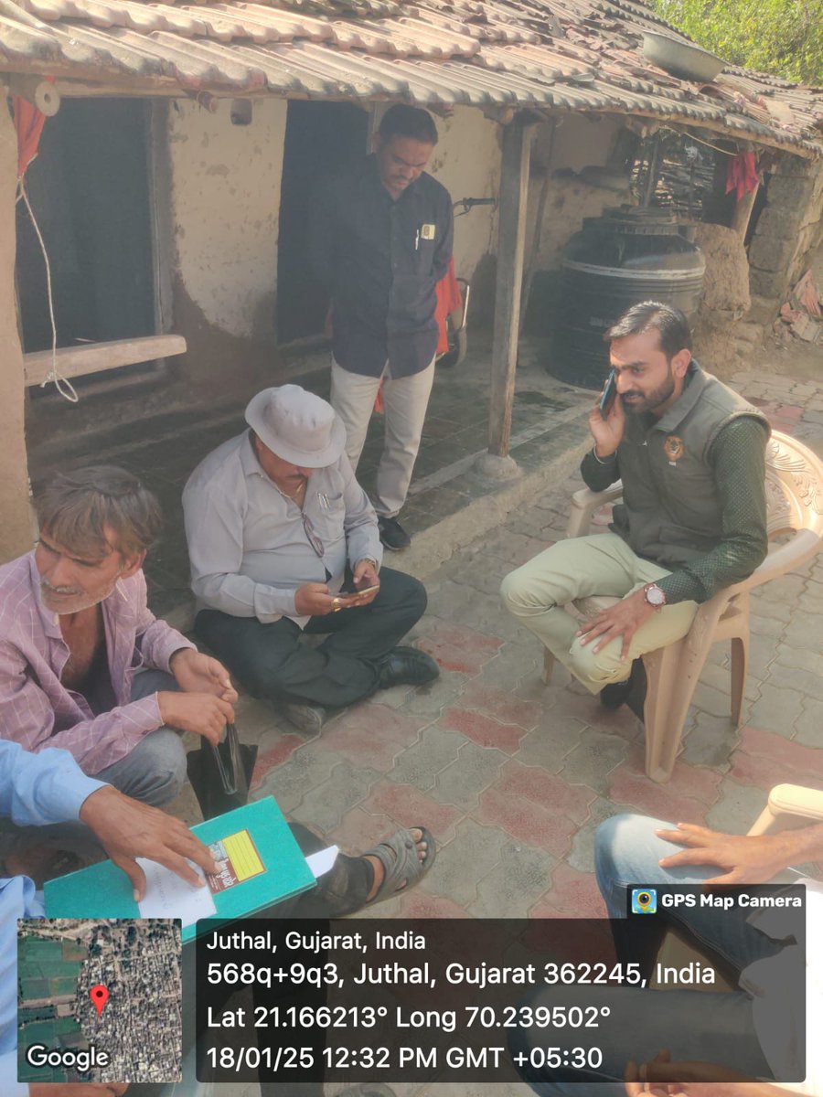 આજ રોજ માળિયા હાટીના તાલુકા ના લાઠોદ્રા અને જુથળ ગામ ની આકસ્મિક મુલાકાત લઈ અને પ્રધાન મંત્રી આવાસ યોજના નાં સર્વે ની સમીક્ષા કરવામાં આવી<a href="/ddojunagadh/">DDO Junagadh</a>