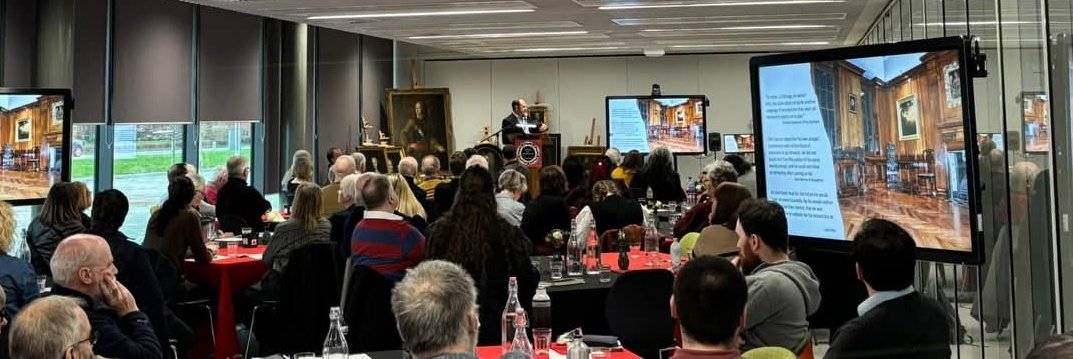 It was a real pleasure to speak to a packed house at the Battle of Falkirk Muir conference yesterday, in the company of so many great speakers.