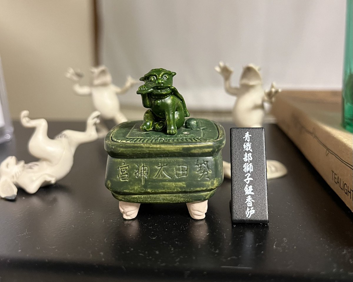 戦国の茶器　最新のガチャガチャ早速やってみた！欲しかった香炉が一発で出て大変嬉しい！ #ガチャガチャ