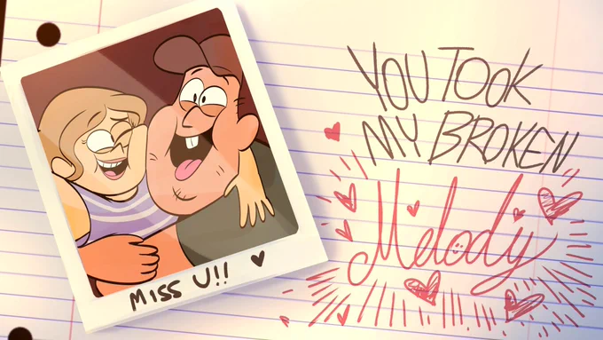 There is a severe lack of Soos and Melody in this fandom #Gravityfalls #soos #melody