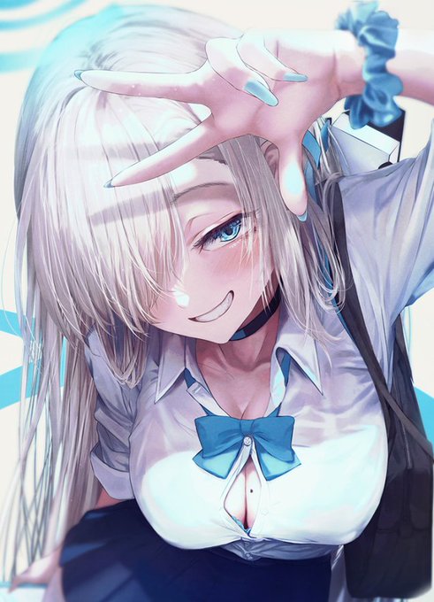 制服アスナ✌
#ブルアカ 