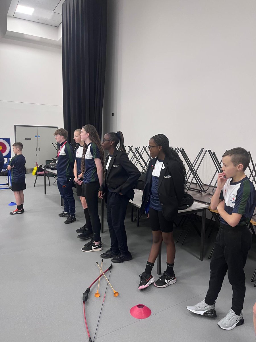 Our Sports leaders had a fantastic session this week, working towards their qualification. They supported some of our primary students in axe throwing and archery #SportsLeaders