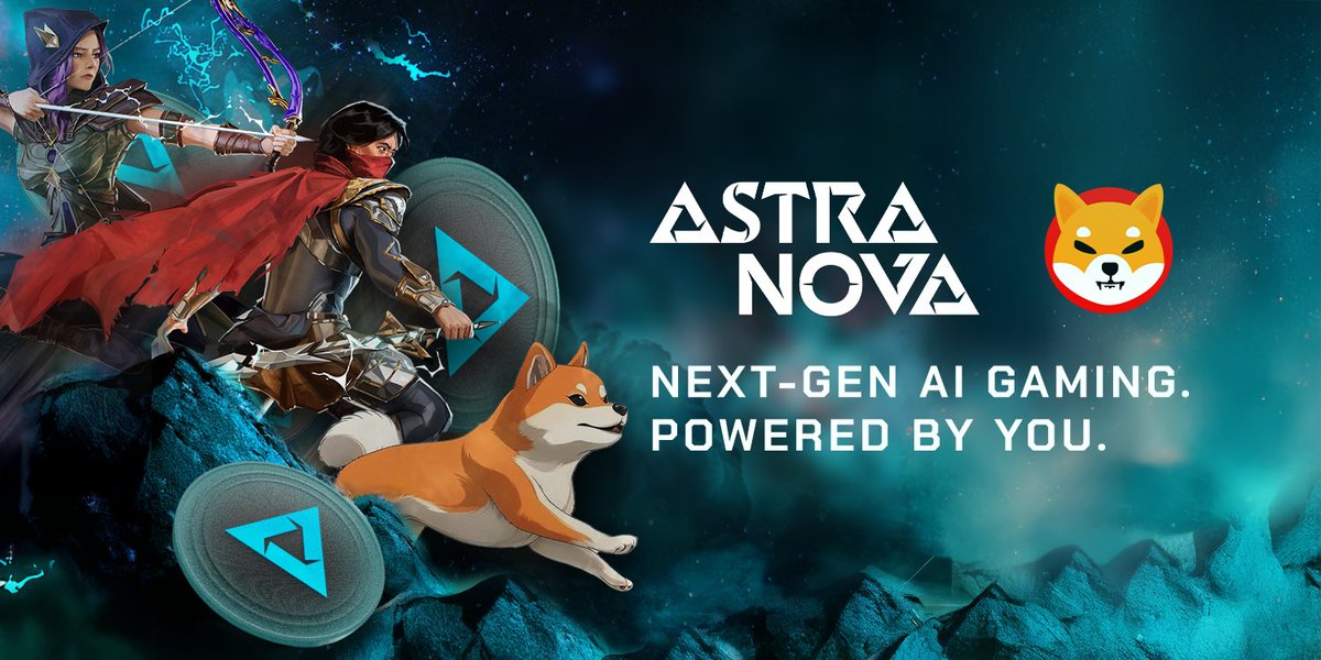 Astra__Nova's tweet image. Astra Nova x Shiba Inu making Waves!
The OG meme coin @Shibtoken collides with AGI-powered Gaming Ecosystem partnered with Nvidia Inception in an epic partnership in its expansion to
@ShibariumNet. 🔥
👀 We are featured on @kucoincom , Read more: kucoin.com/news/flash/ast…
